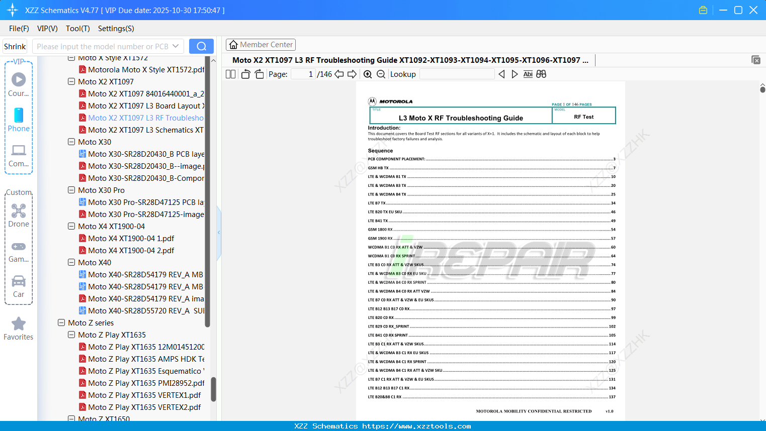Motorola Moto X2 XT1097 L3 RF Troubleshooting Guide XT1092-XT1093-XT1094-XT1095-XT1096-XT1097 V1.0